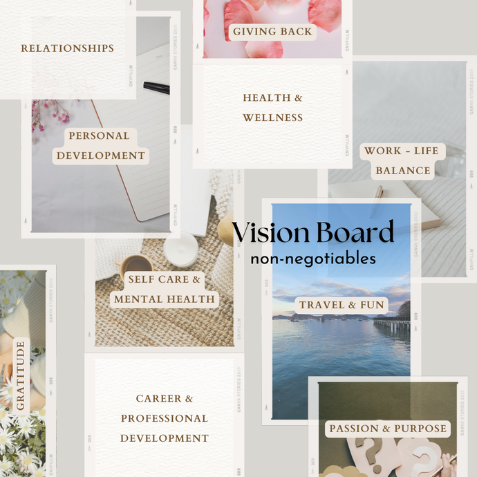 Vision Board Non-negotiables for 2025