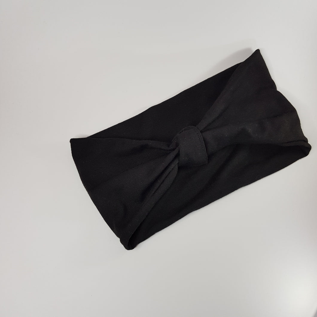 Twisted Headband Black