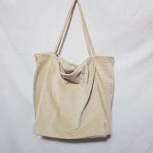 Load image into Gallery viewer, Oversized Tote Cream
