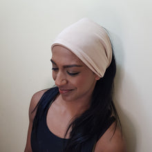 Load image into Gallery viewer, Twisted Headband Beige
