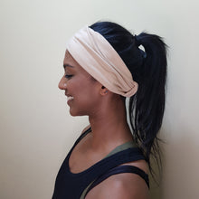 Load image into Gallery viewer, Twisted Headband Beige
