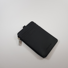 Load image into Gallery viewer, Zip it Up Card Holder Black
