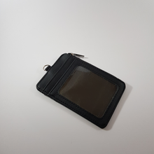 Load image into Gallery viewer, Zip it Up Card Holder Black
